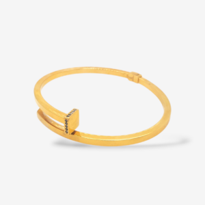 Pulsera Clavo Cuadrado - Oro Amarillo 14Kts