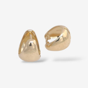 Zarcillos Huggies (9 x 12 mm) Gota - Oro Amarillo 14Kts