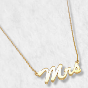 Cadena (45 Cm) c/ "MRS" - Oro Amarillo 14Kts