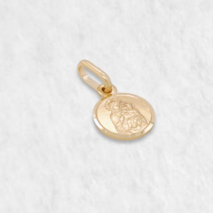 Medalla (9 mm) Virgen de la Consolacion - Oro Amarillo 18Kts