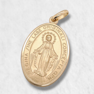 Medalla (23 x 33 mm) Milagrosa - Oro Amarillo 18Kts