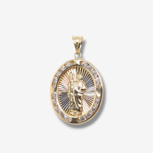 Medalla (17 x 21 mm) San Judas Tadeo - Oro Tres Tonos 14Kts