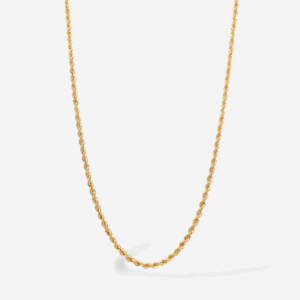 Cadena (40 cm) Light Cordon San Francisco (1.66 mm) c/ Cierre Spring - Oro Amarillo 18Kts