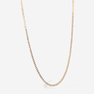 Cadena (40 cm) Tejido US Link (1.50 mm) c/ Cierre Lobster - Oro Amarillo 18Kts