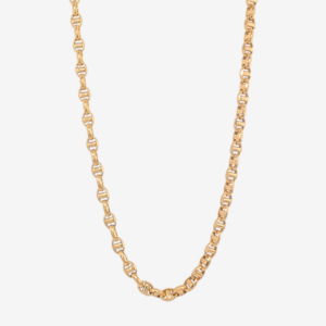 Cadena (50 cm) Mariner Alternado Light (3.70 mm) c/ Cierre Lobster - Oro Amarillo 18Kts