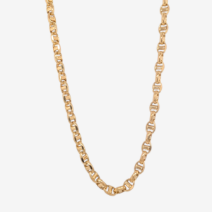 Cadena (60 cm) Mariner Alternado Light c/ Cierre Lobster (4.50 mm) - Oro Amarillo 18Kts