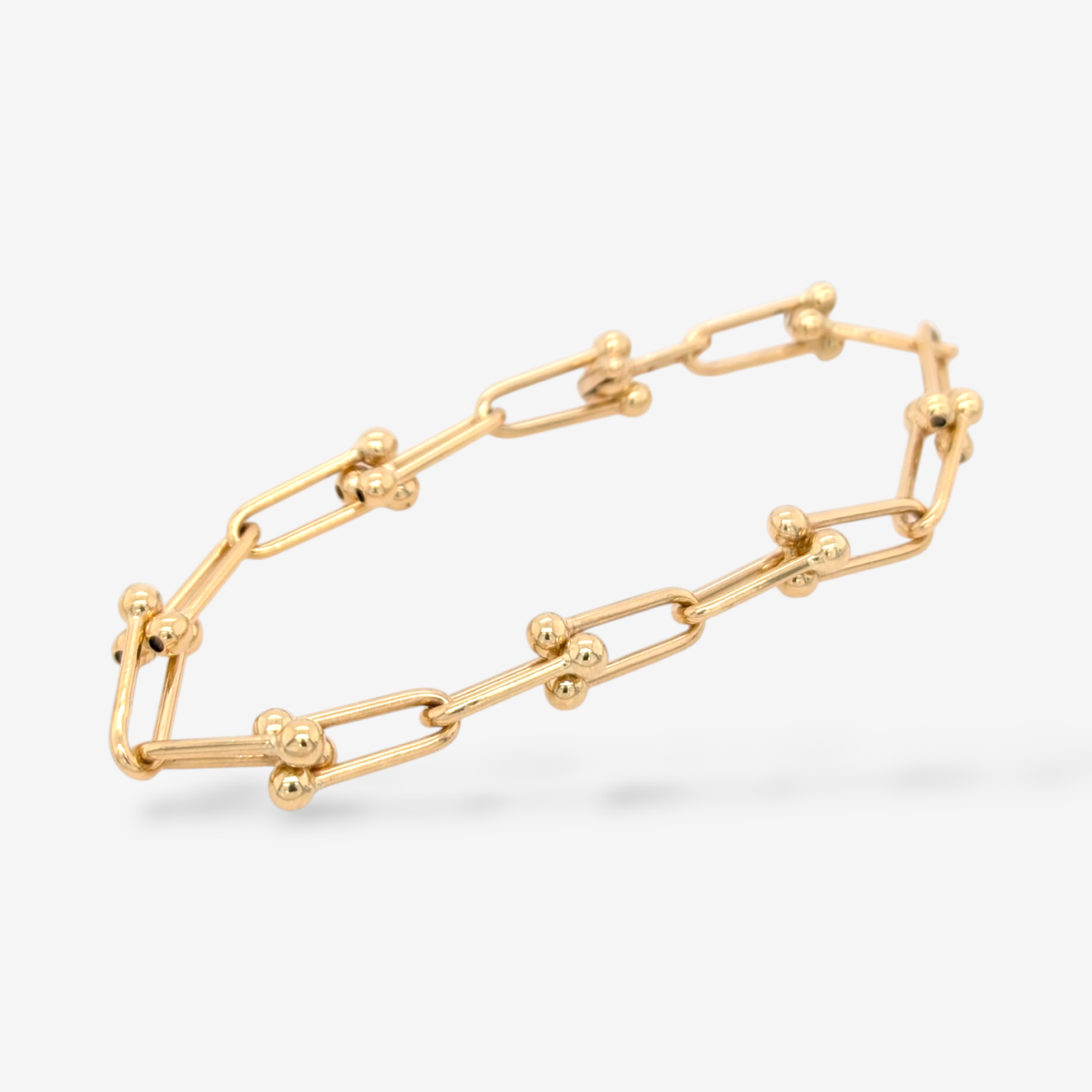 Brazalete (19 cm) ULink (5.50 mm) - Oro Amarillo 14Kts