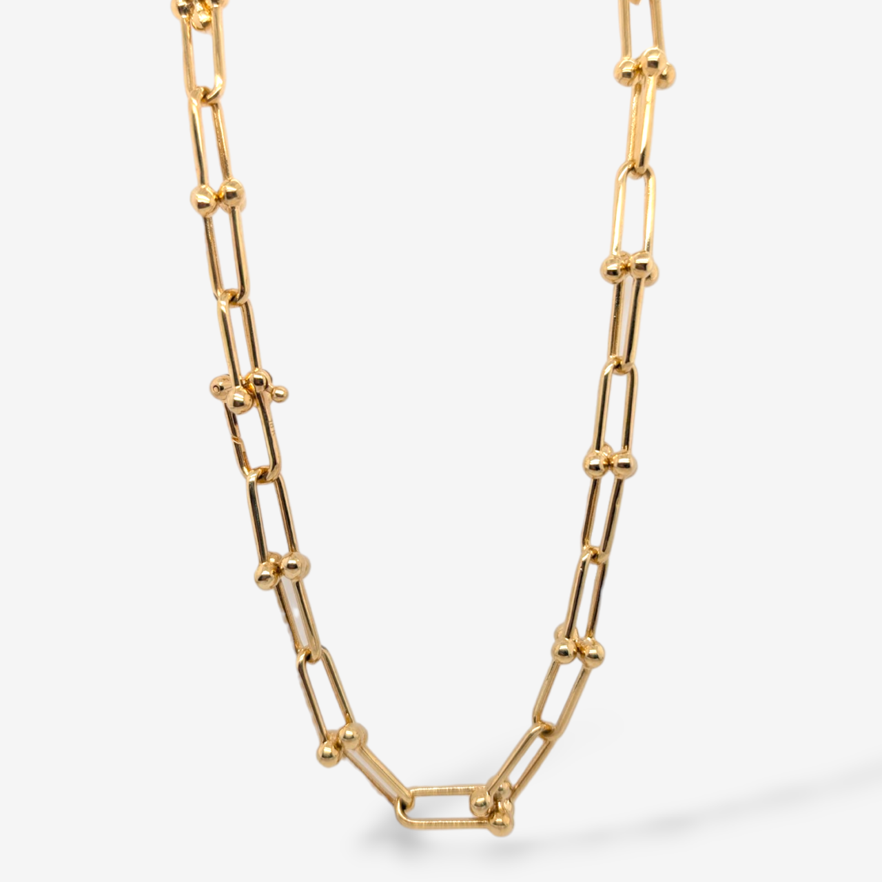 Cadena (45 cm) Tejido Ulink (5.80 mm) - Oro Amarillo 18Kts