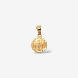 Medalla (10 mm) Virgen de la Chinita - Oro Amarillo 18Kts