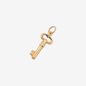 Dije (8 x 17 mm) Llave Pequena - Oro Amarillo 18Kts